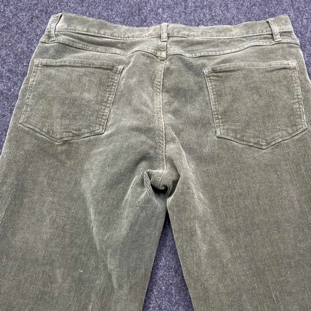 Jos. A. Bank Corduroy Pants Mens 36x32 Olive Green 1905 Tradition Tailored Fit - Picture 7 of 13